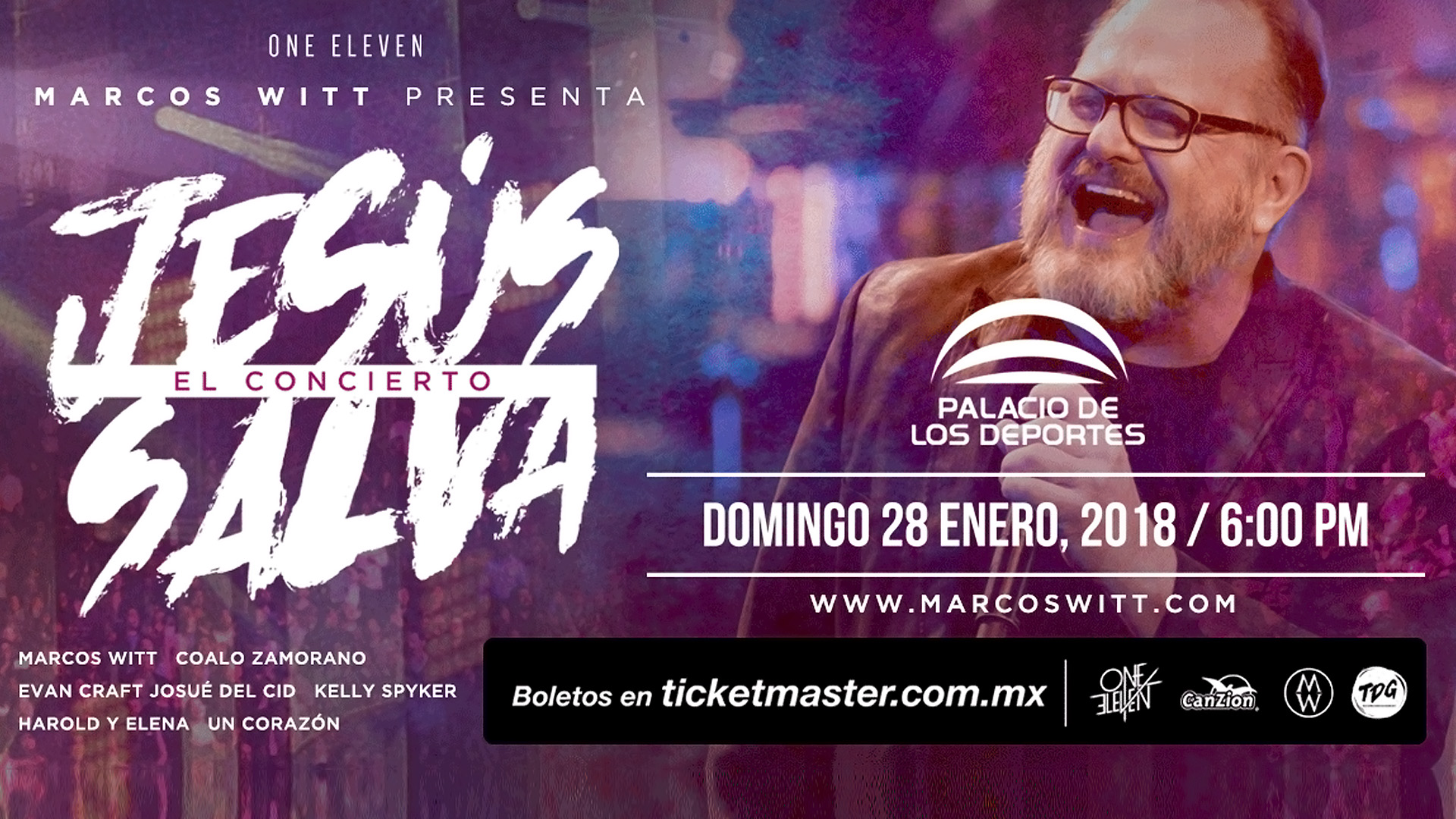 MARCOS WITT Presenta Jesús Salva, su nueva producción en El Palacio de los Deportes CDMX