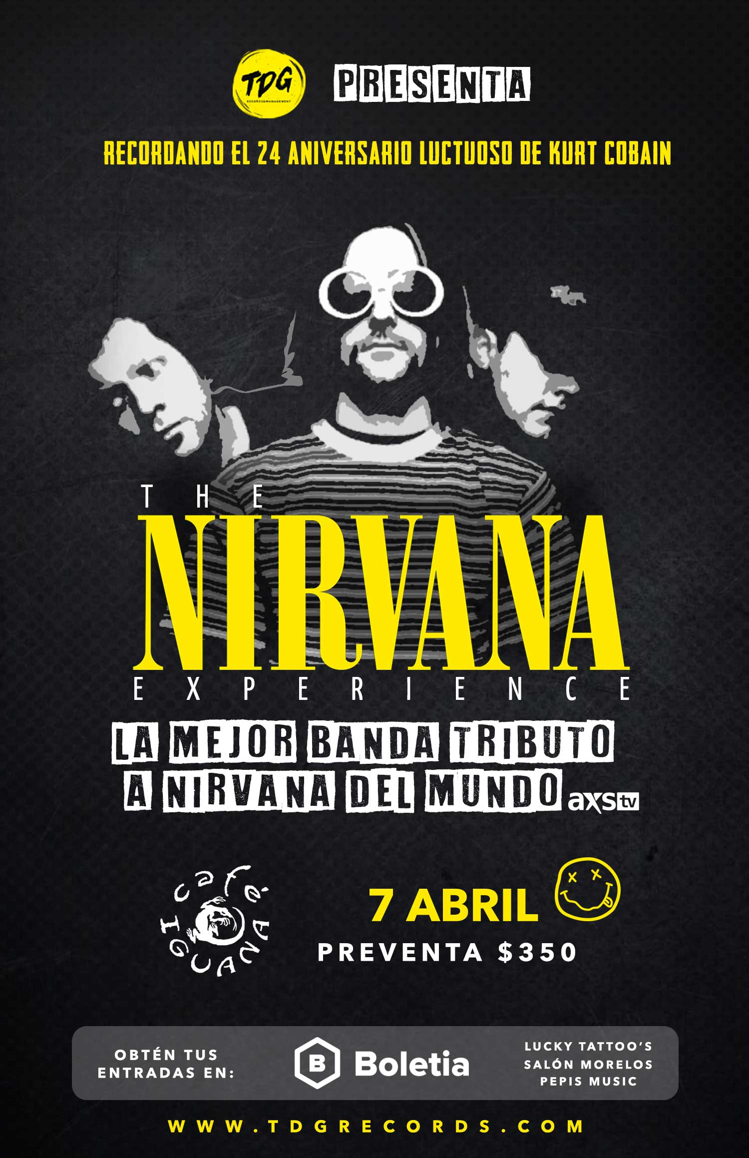 The Nirvana Experience @ Café Iguana