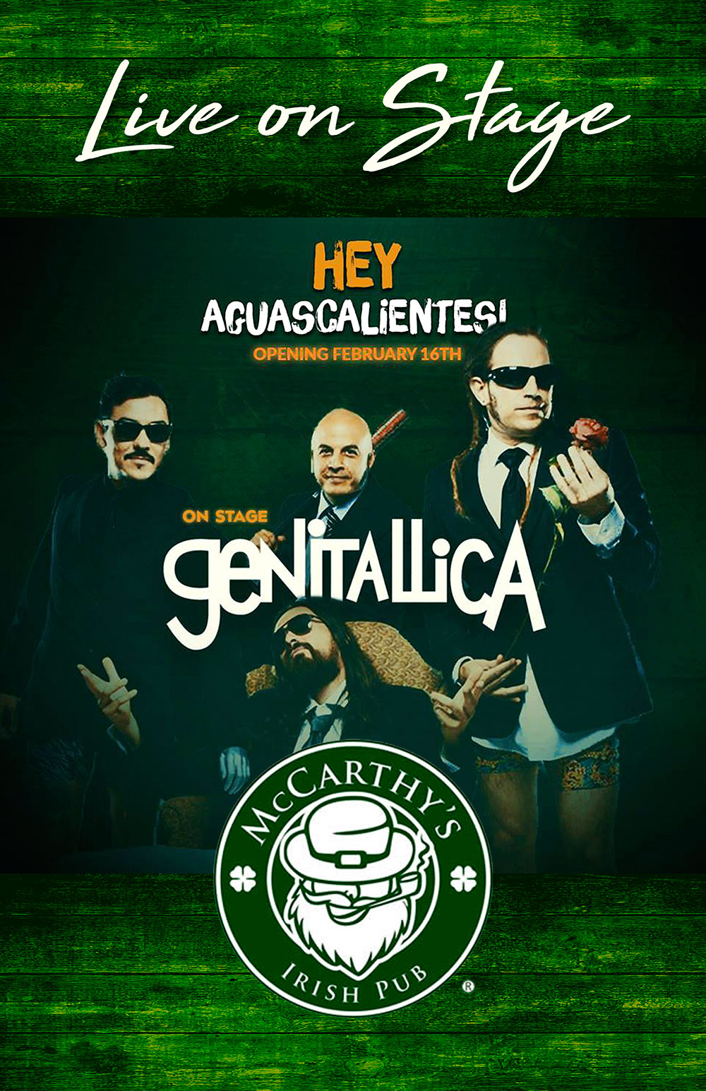 Genitallica @ McCarthy’s Aguascalientes