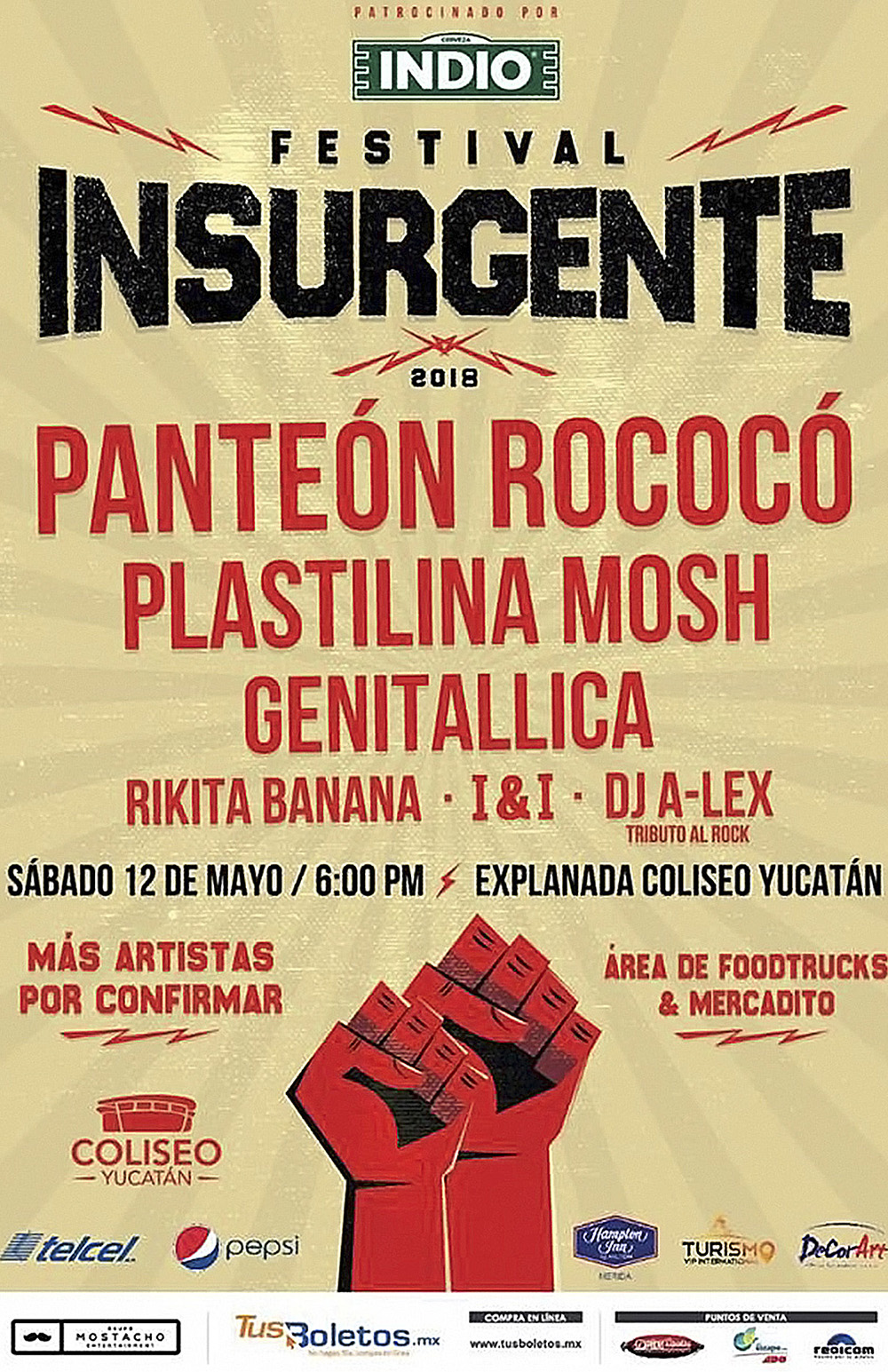 Genitallica en Festival Insurgente 2018