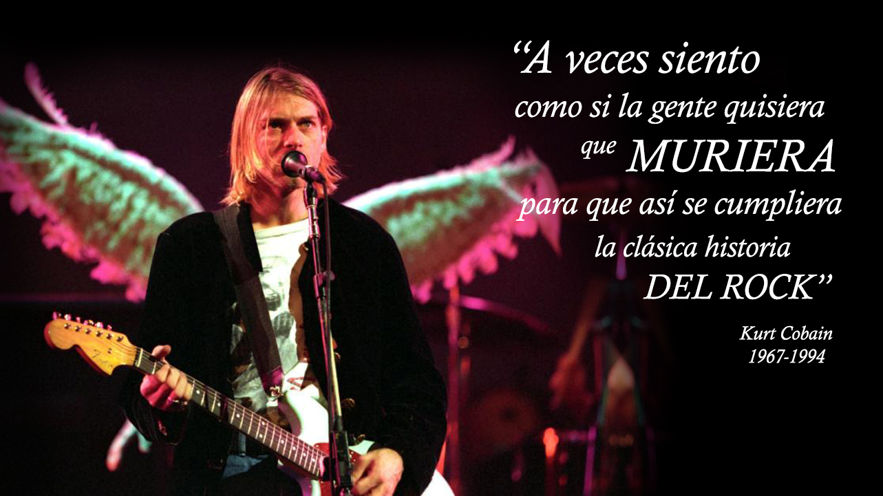 Conmemorando el aniversario luctuoso de Kurt Cobain