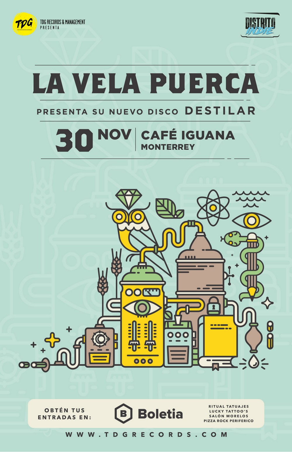 La Vela Puerca @ Café Iguanas