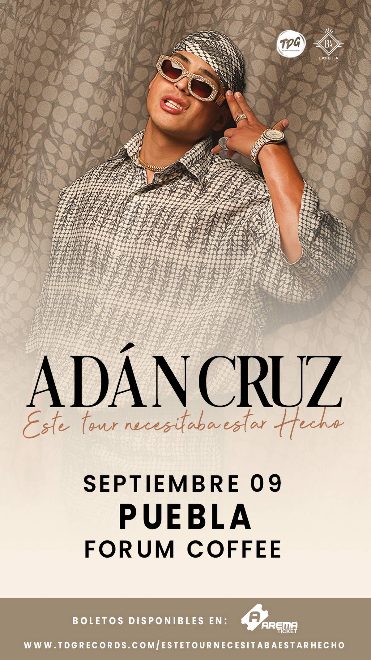 Adán Cruz en Puebla