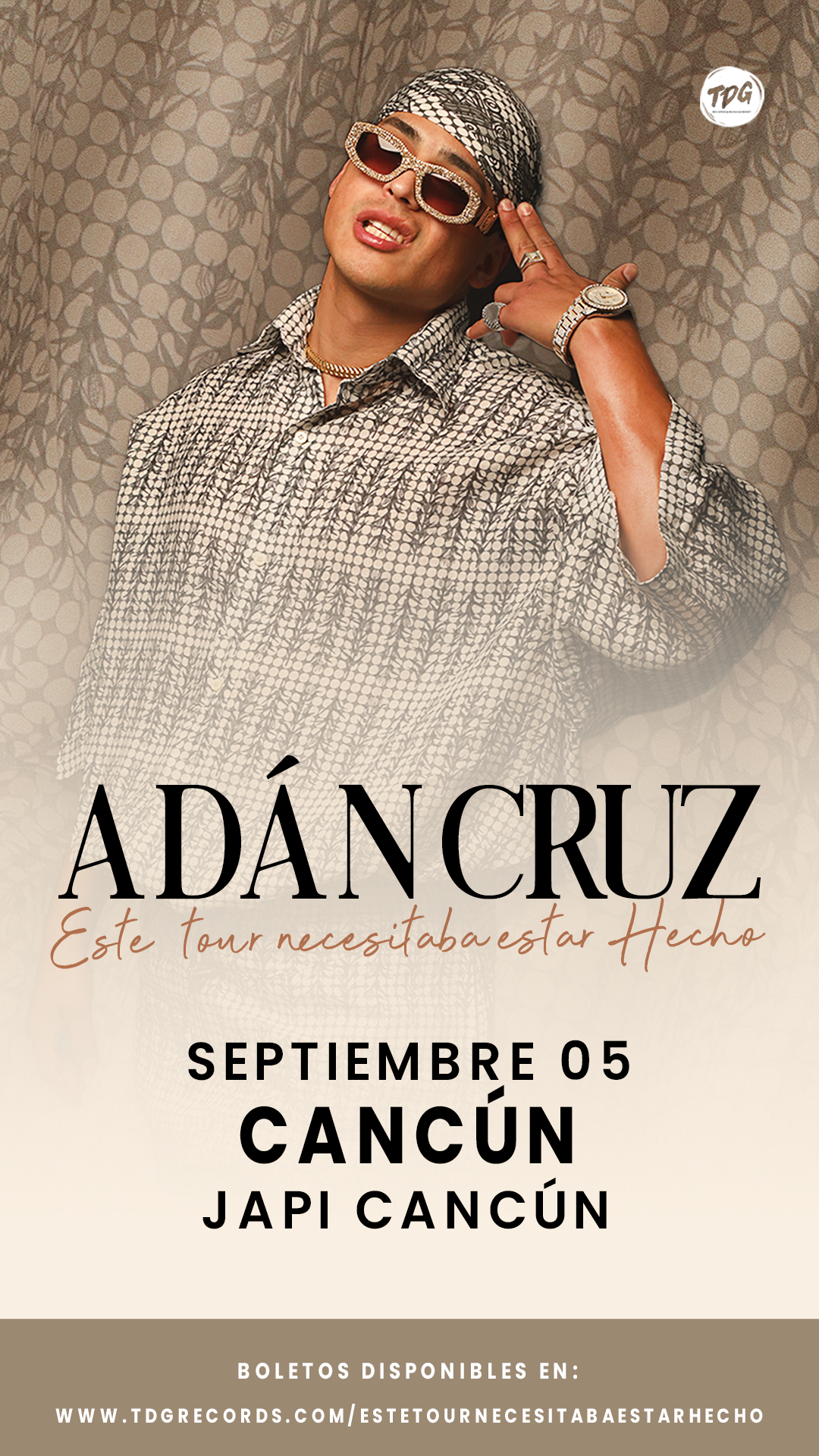 Adán Cruz en Cancún