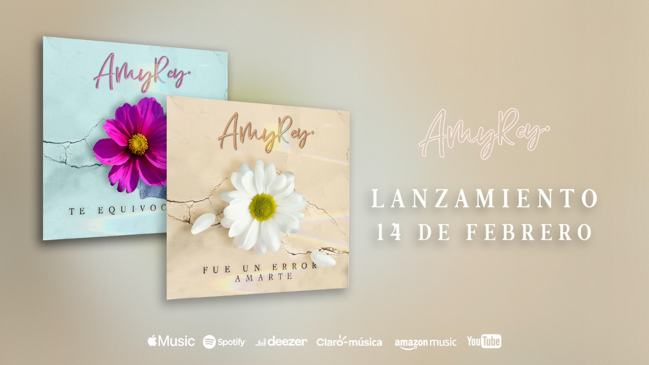 Amy Rey estrena 2 tracks de su Álbum «Historias de un amor Tóxico»