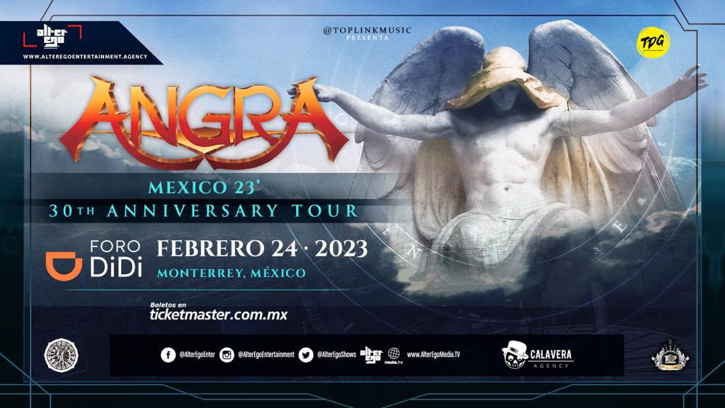 ANGRA LLEGA A MONTERREY CON SU GIRA 30th ANNIVERSARY TOUR